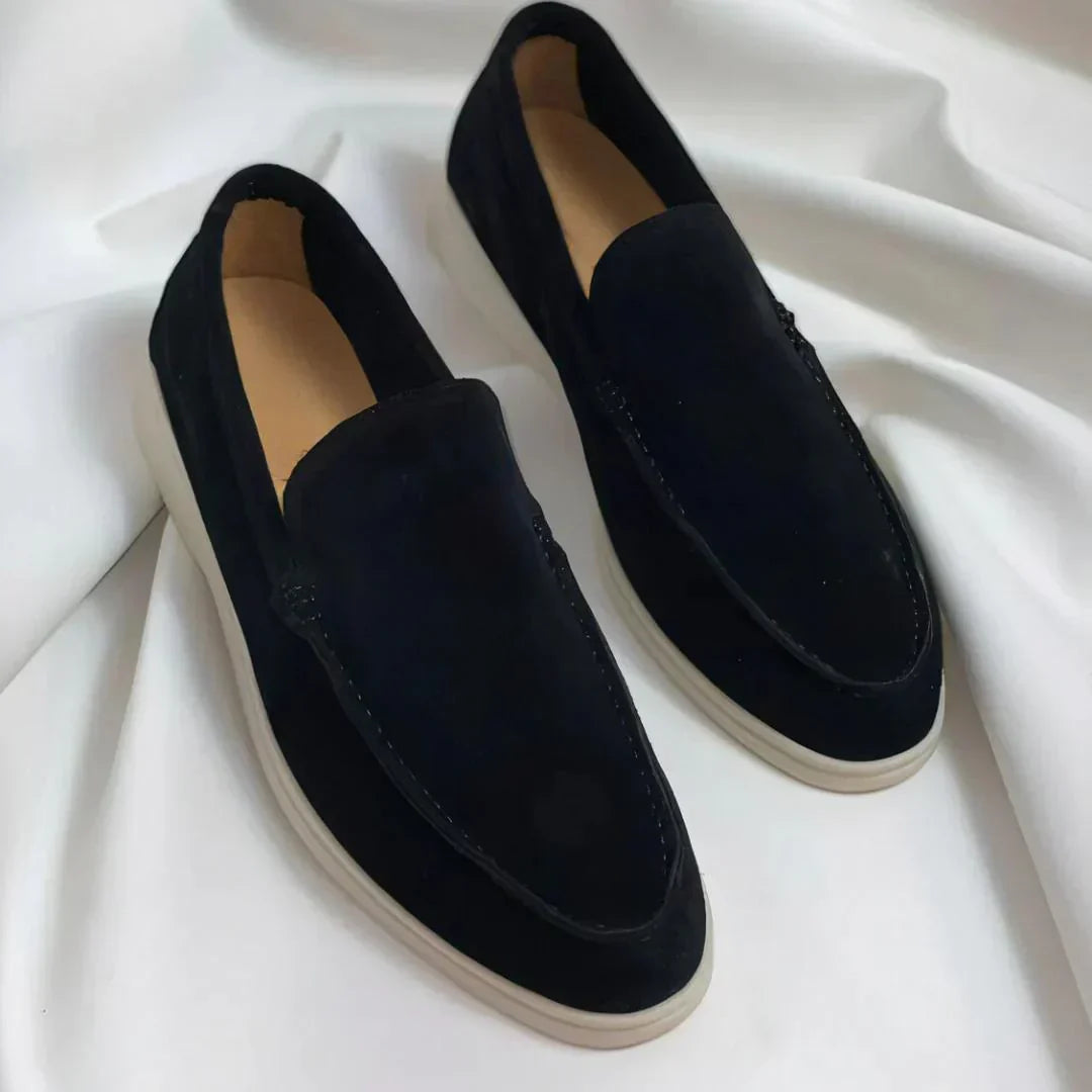Ana&José | Mocasines de ante elegantes