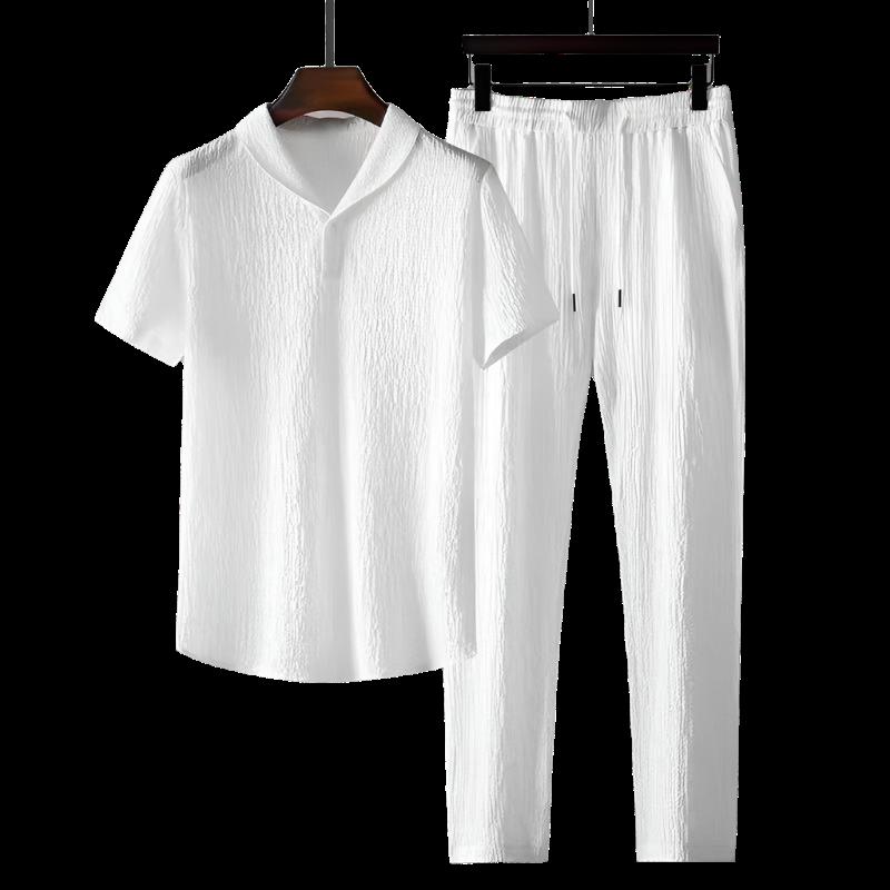 Ana&Josรฉ | Conjunto: polo y pantalรณn de algodรณn