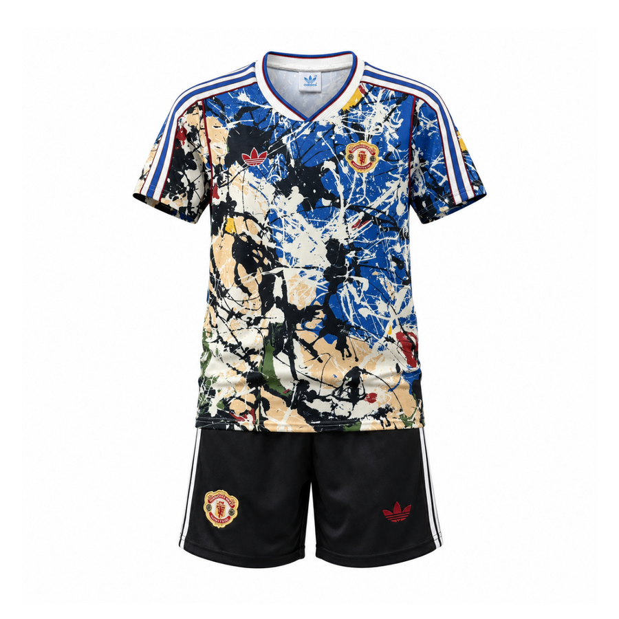 מנצ'סטר יונייטד 2026/27 Stone Roses שיתוף פעולה ערכת ילדים