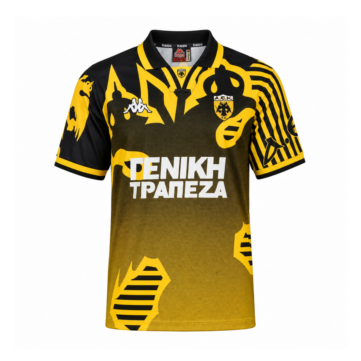 AEK Athens FC 1997/98 ג'רסי בית