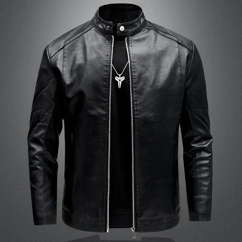Elegante Leren Bikerjas